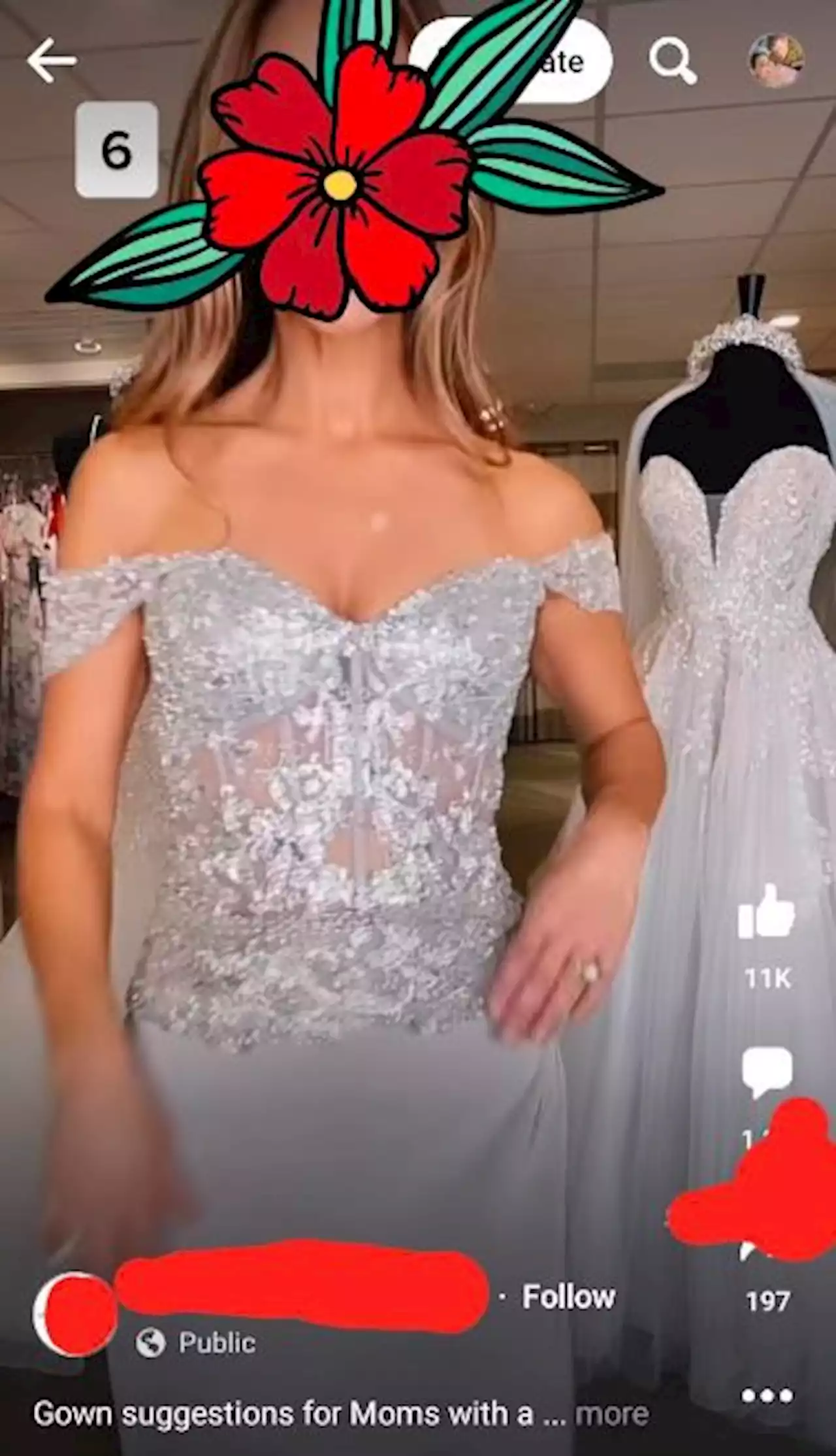 Mother-of-the-bride stuns people with her choice of wedding outfit