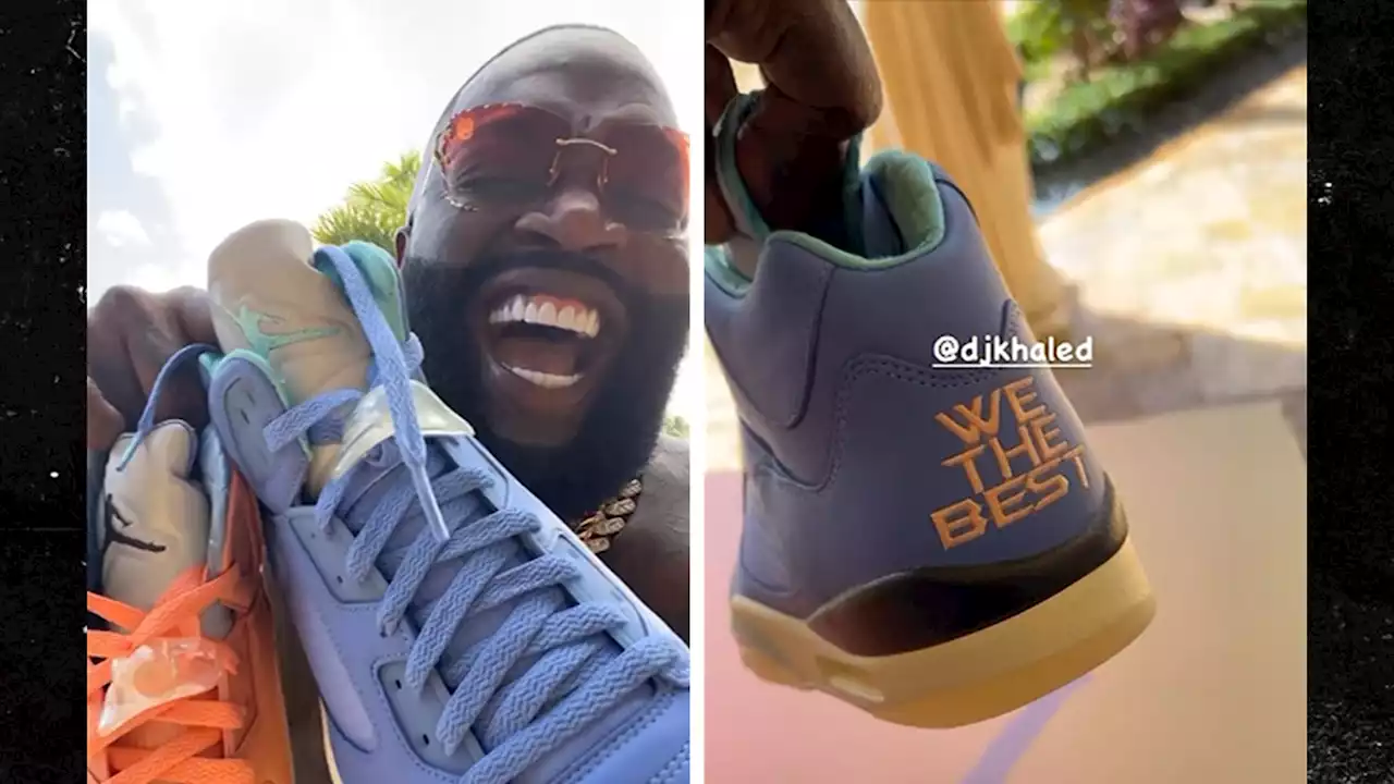 Rick Ross Accepts Hoarding Title After DJ Khaled's Air Jordan Blowout