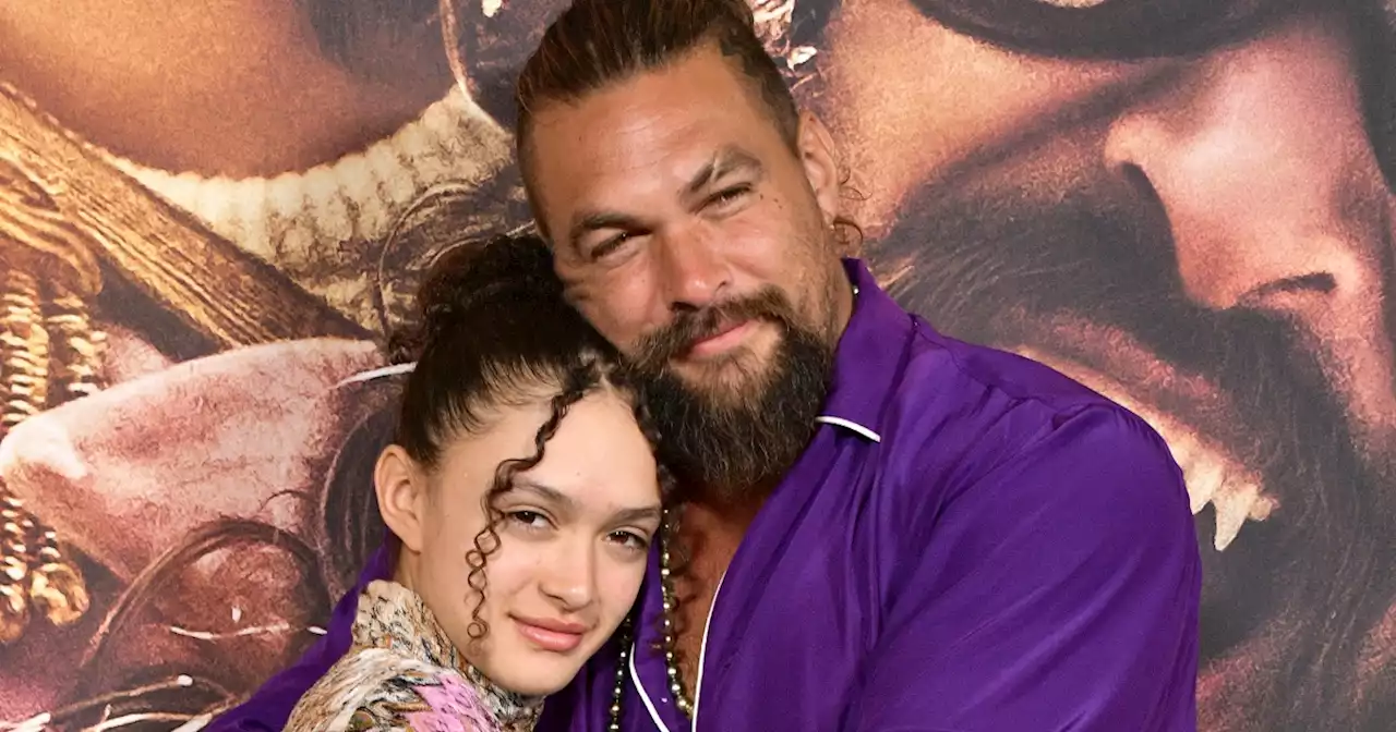 See Jason Momoa's daughter teach him a cute dance on 'Slumberland' set