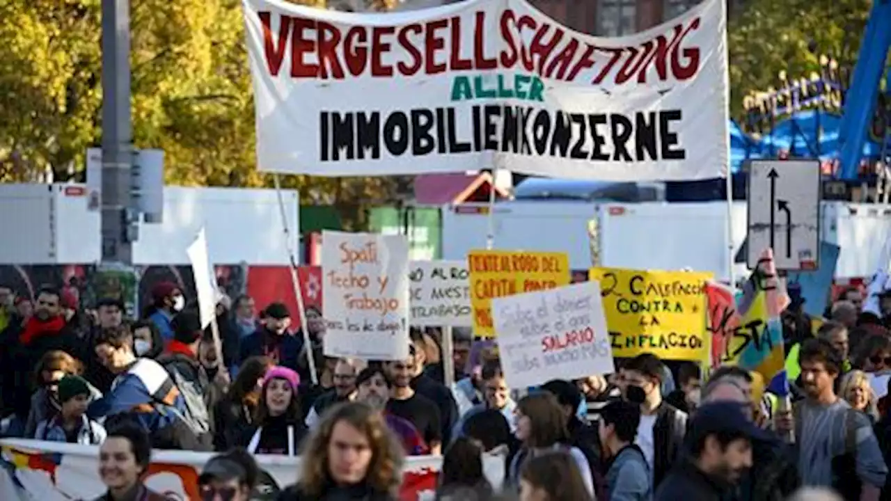 Thousands rally in German capital over cost of living crisis