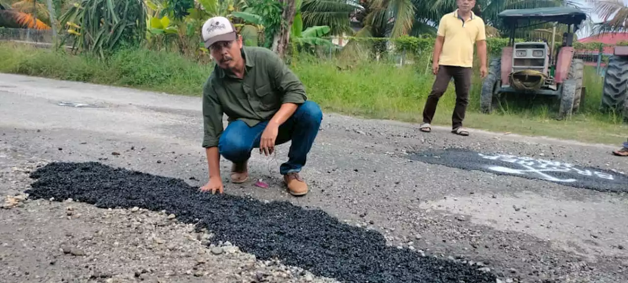 PRU15: Lando peruntuk satu tan tar turap jalan rosak