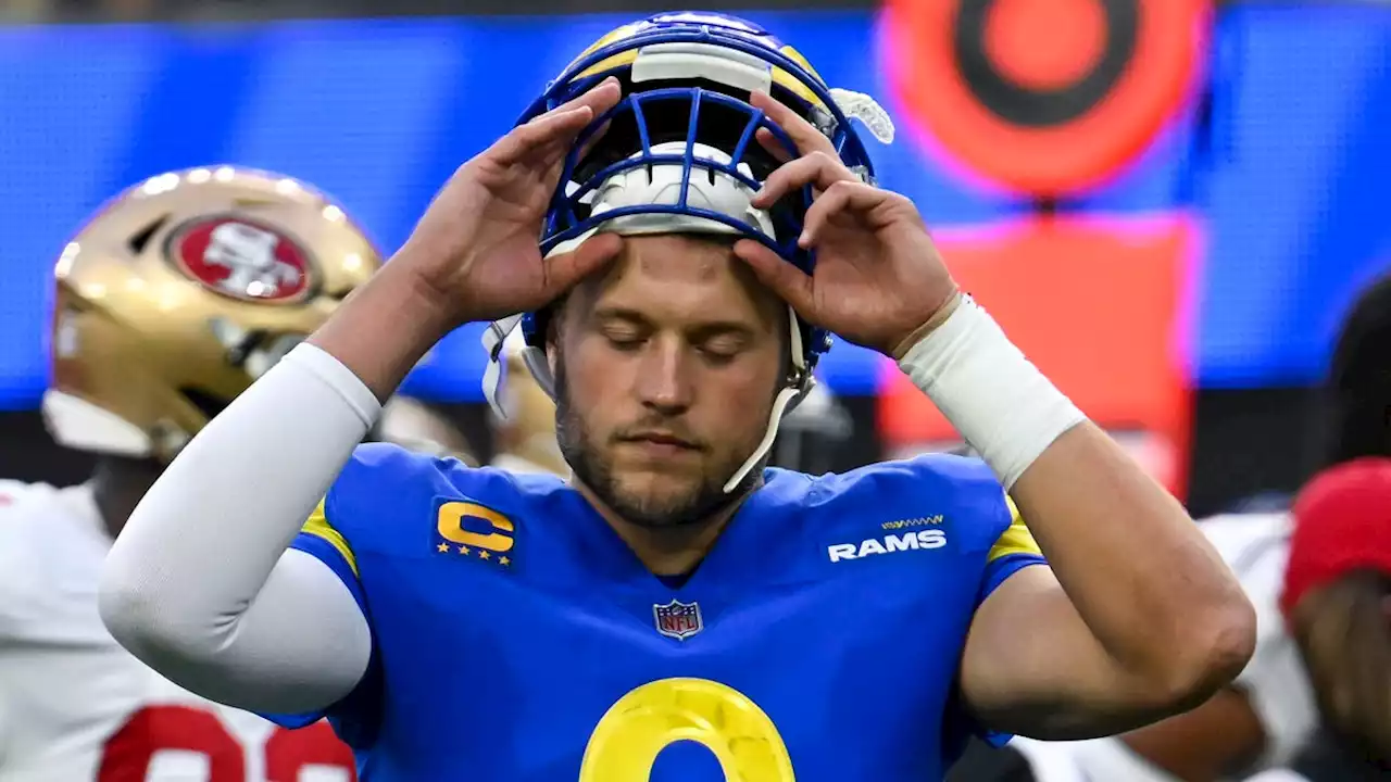 Los Angeles Rams QB Matthew Stafford (concussion) questionable Sunday vs. Arizona Cardinals