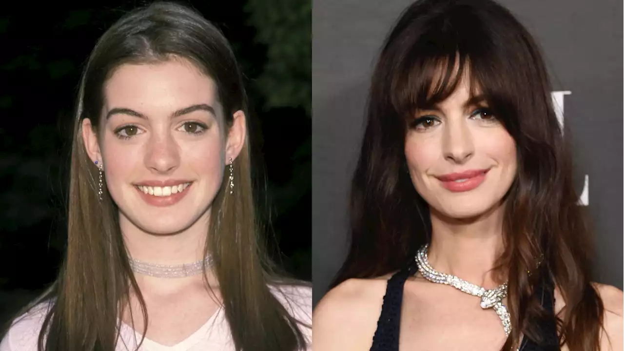 Anne Hathaway arriva ai 40 e la sua beauty evolution è una lezione magistrale di skincare, trucco e parrucco