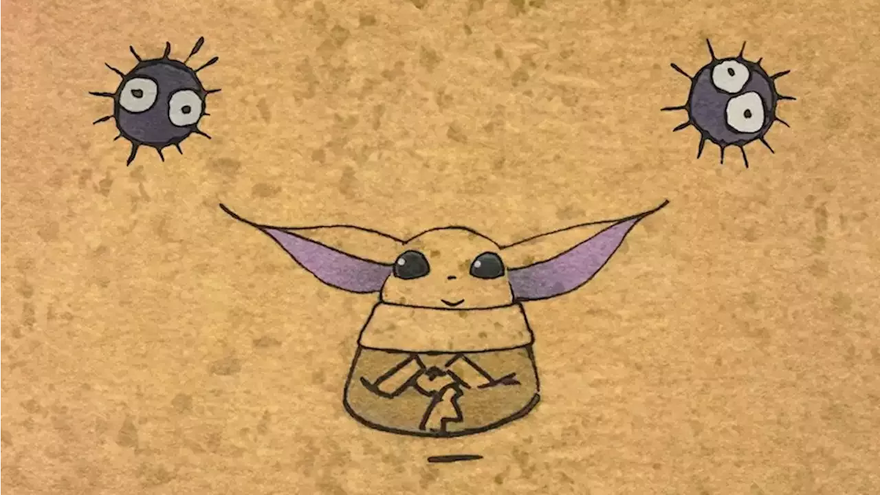 Star Wars: Studio Ghibli's Animated Baby Yoda Short Debuts on