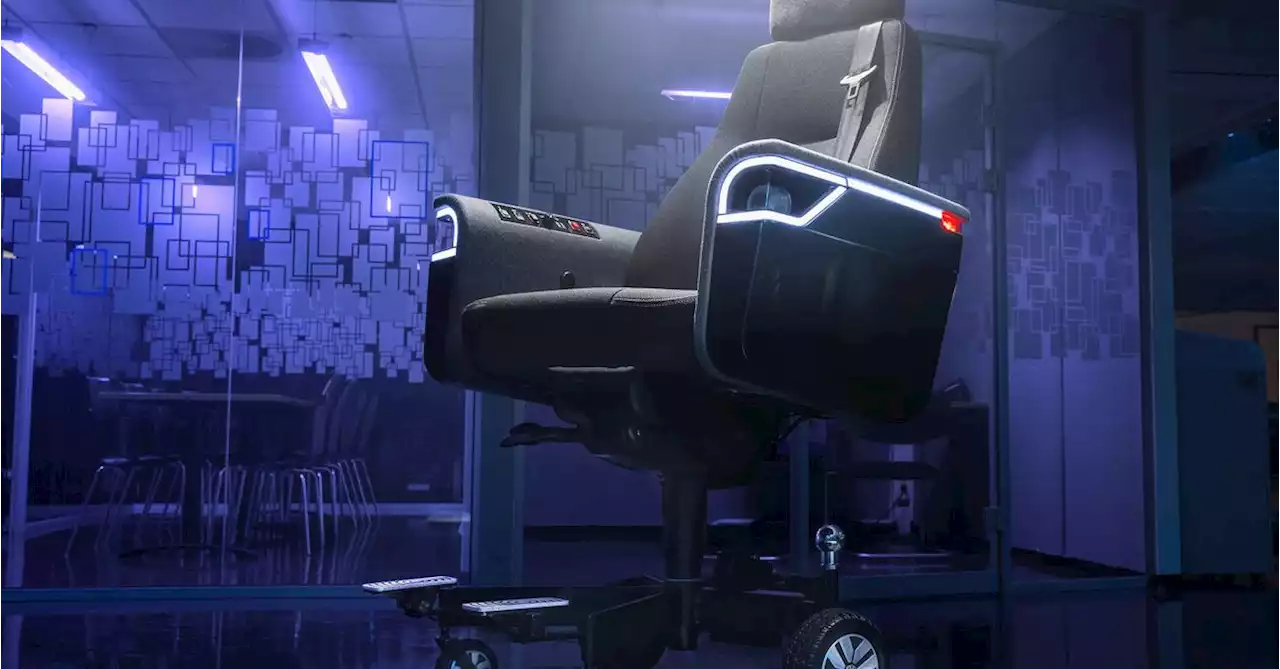 Volkswagen built a Star Trek captain’s chair that goes 12mph