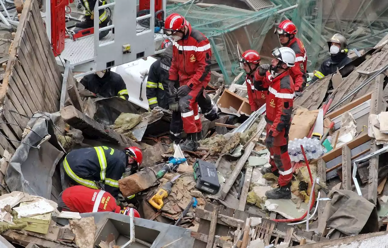 Un corps retrouvé dans les décombres des deux immeubles effondrés à Lille