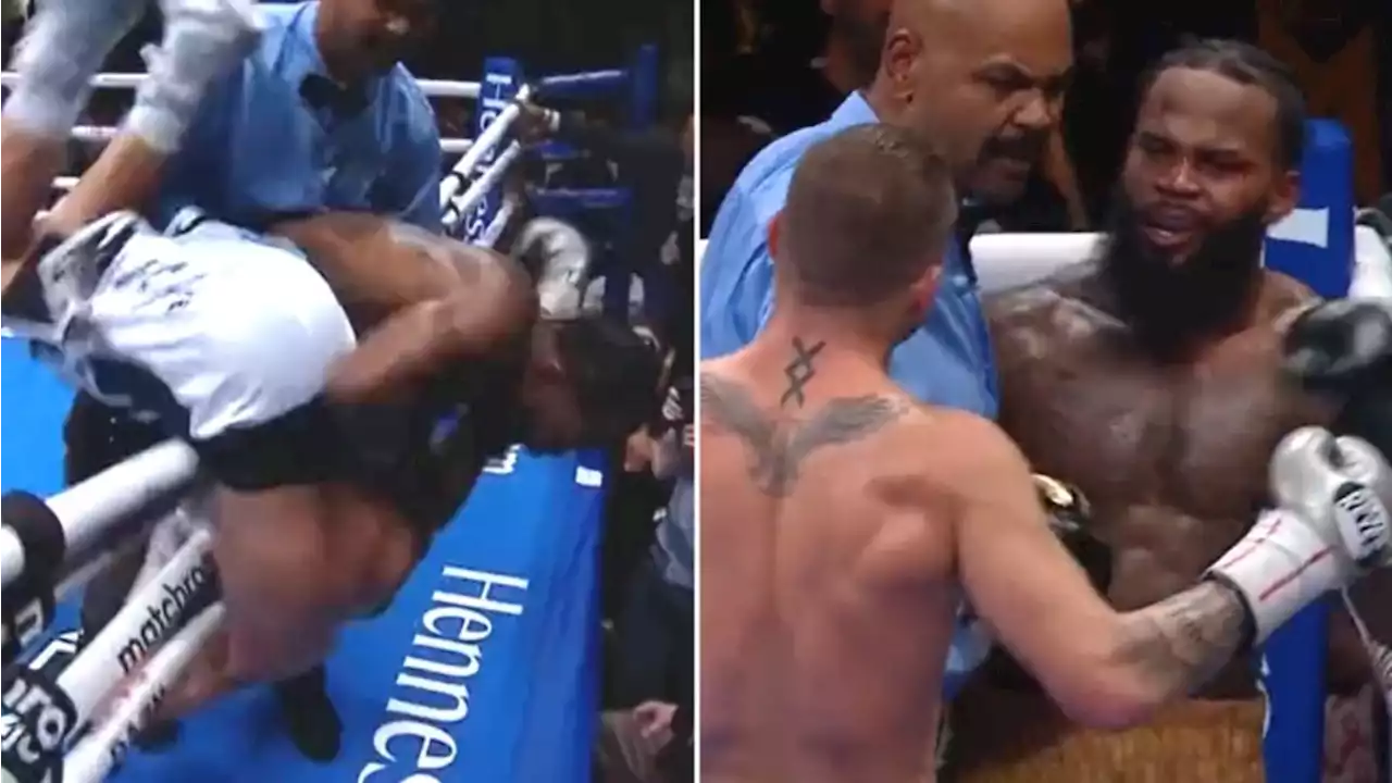Watch: Aussie boxer booed after hometown opponent DQ’d over wild brain fade