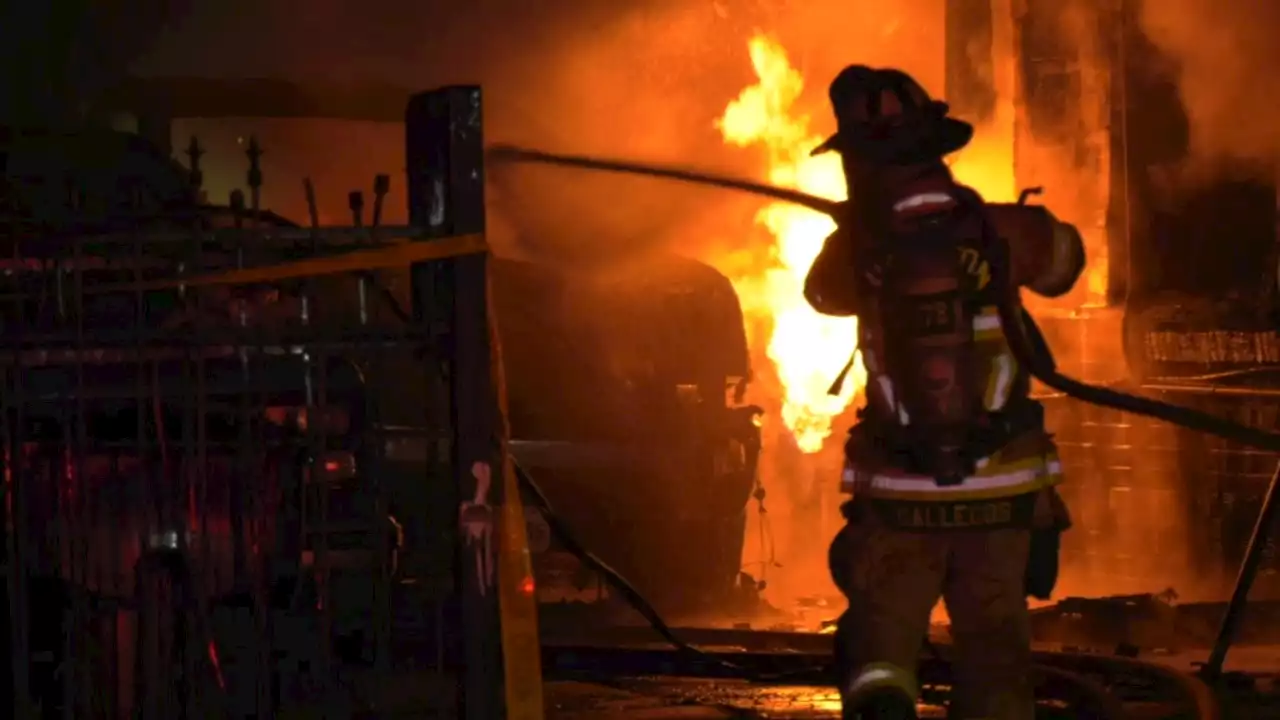 Apartment catches on fire after gas-line hit in east Houston, officials say