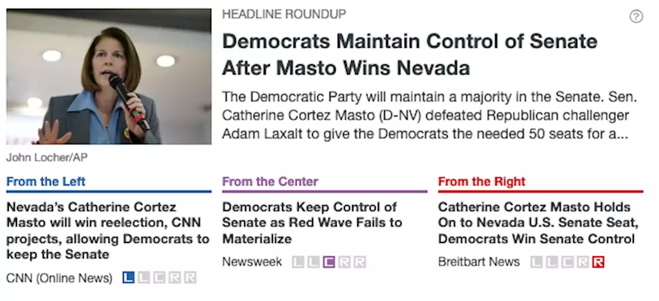 Democrats Maintain Control of Senate After Masto Wins Nevada