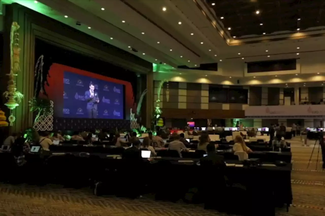 Menengok fasilitas media centre untuk wartawan peliput G20 - ANTARA News