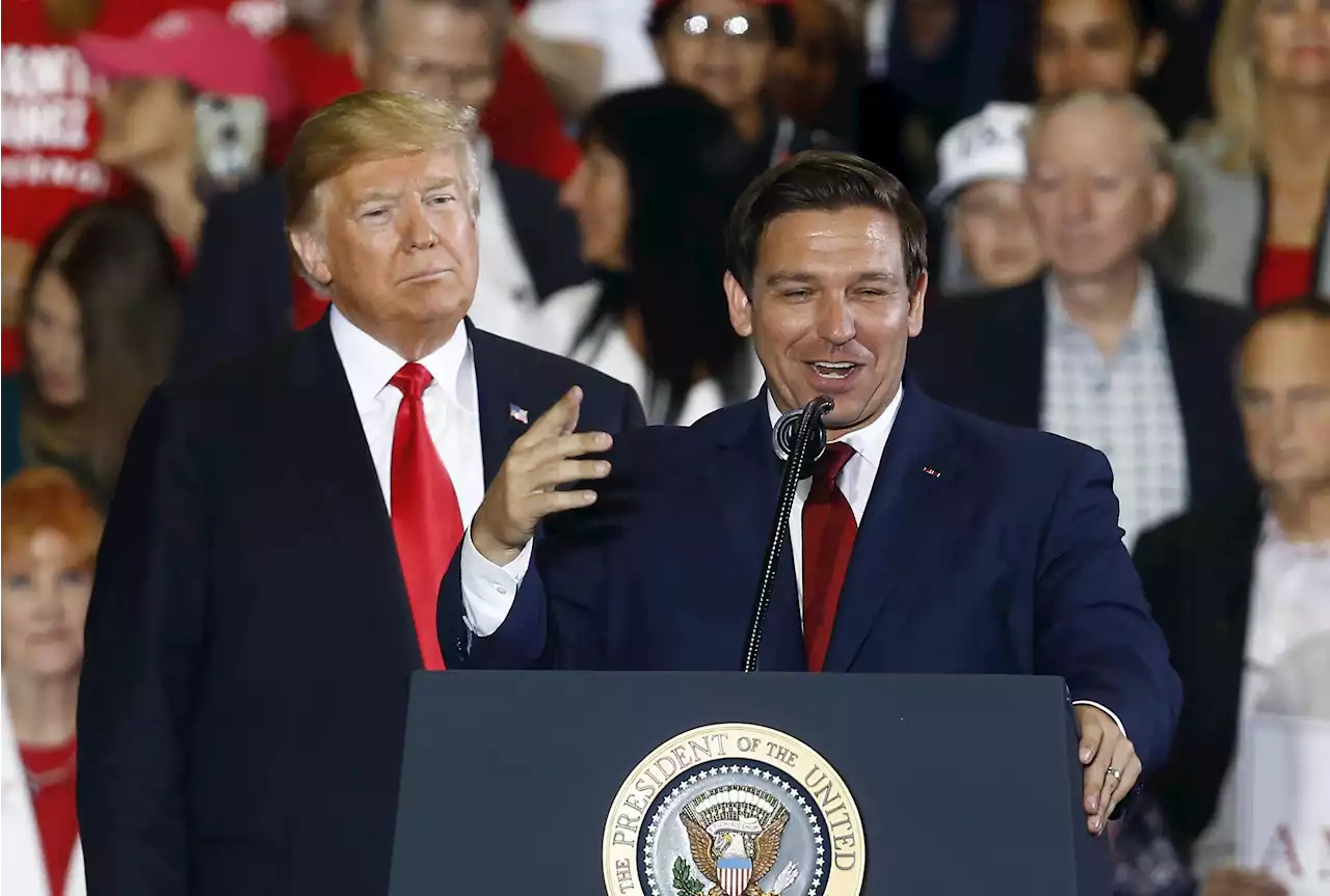 Trump vs. DeSantis: A simmering rivalry bursts into view