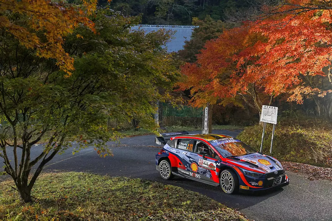 WRC Japan: Neuville heads Hyundai 1-2 to upset Toyota homecoming