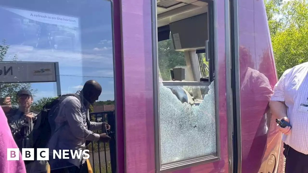 Microwave, trolley and bicycle among items left on train tracks