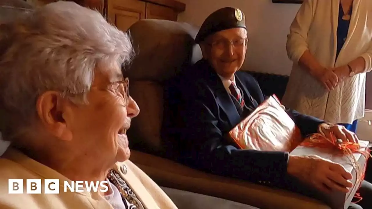 World War Two: Soldier reunited with girl he met in France