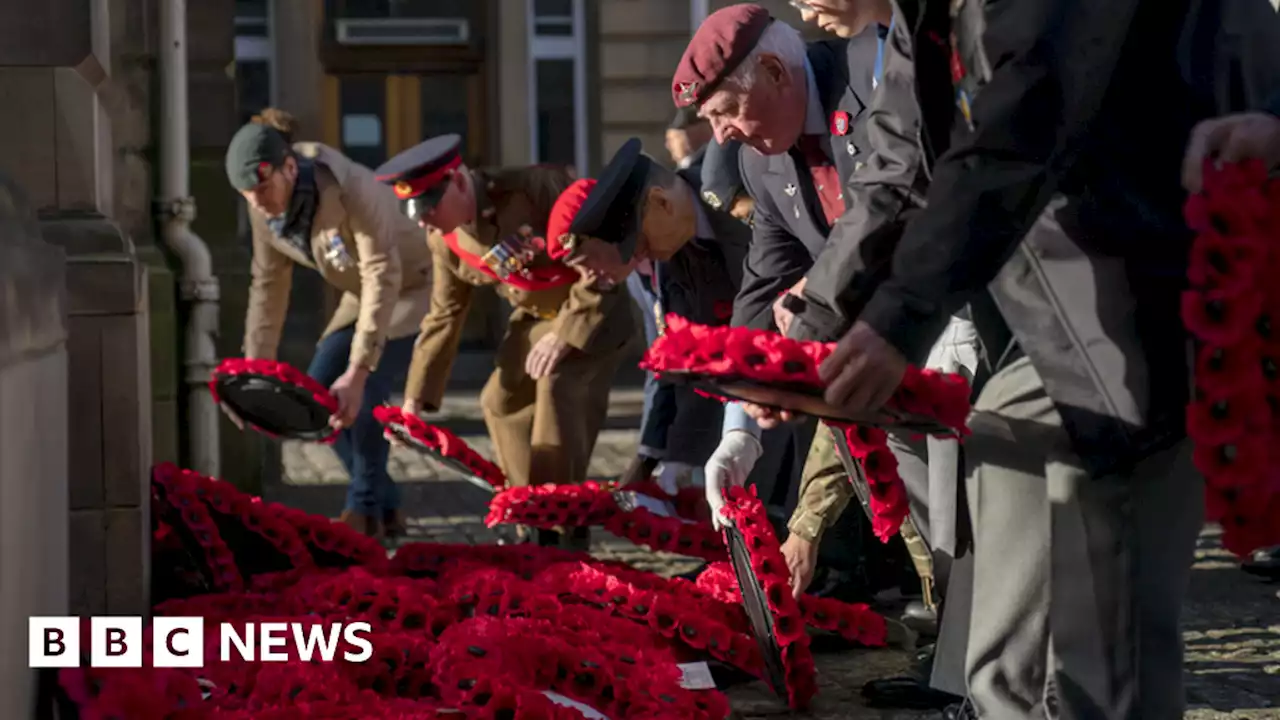 Scotland falls silent to remember war dead