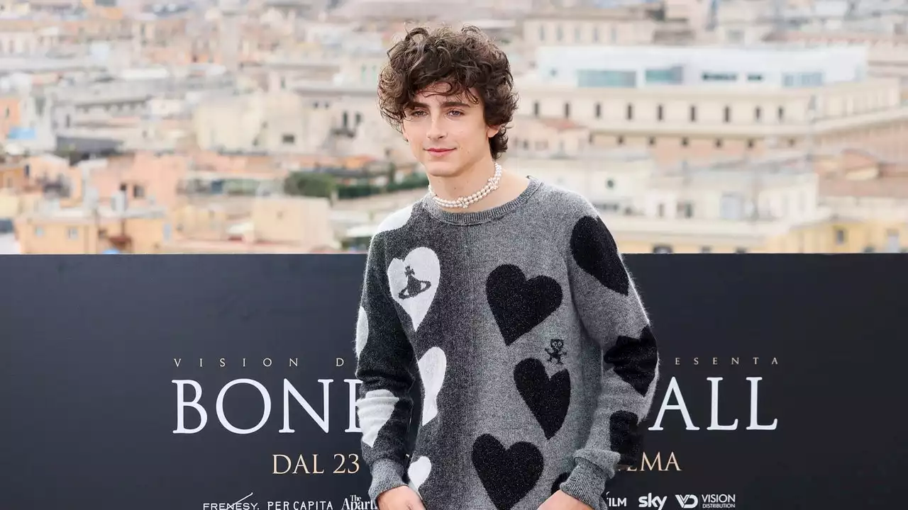 Timothée Chalamet Is In His Emo Era