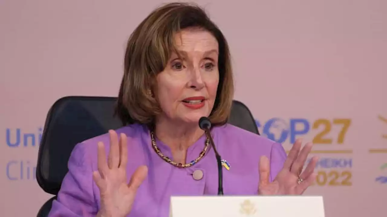 Pelosi says Republican's 'red wave' turned into a 'little, tiny trickle'