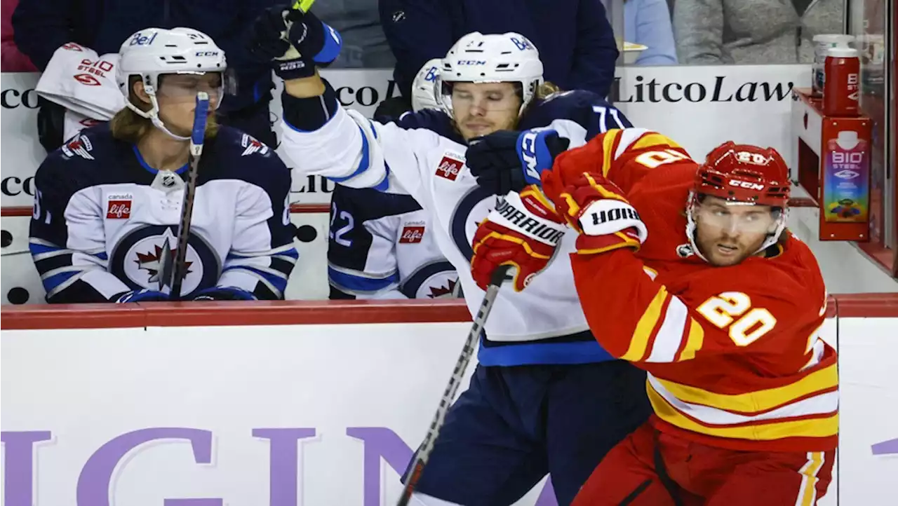 Flames beat Jets 3-2 to snap seven-game winless skid