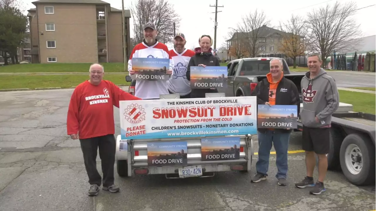 Brockville, Ont. food and snowsuit drive collects two truckloads of donations