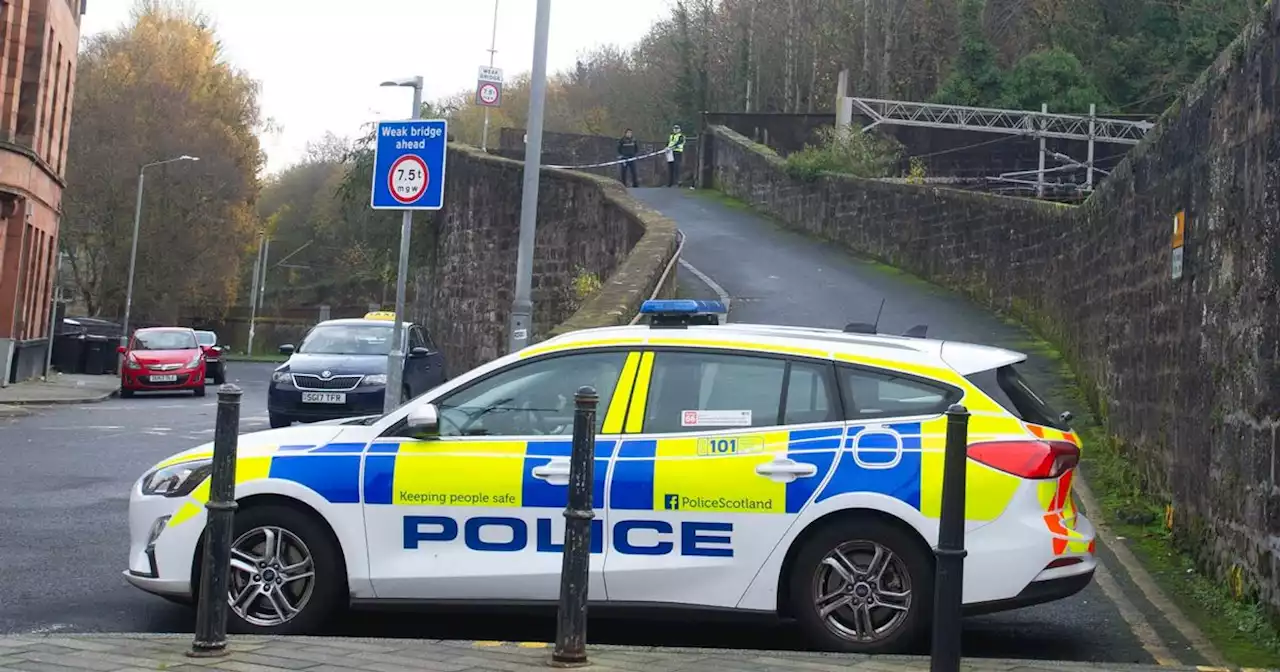 Ongoing police incident in Port Glasgow as street taped off