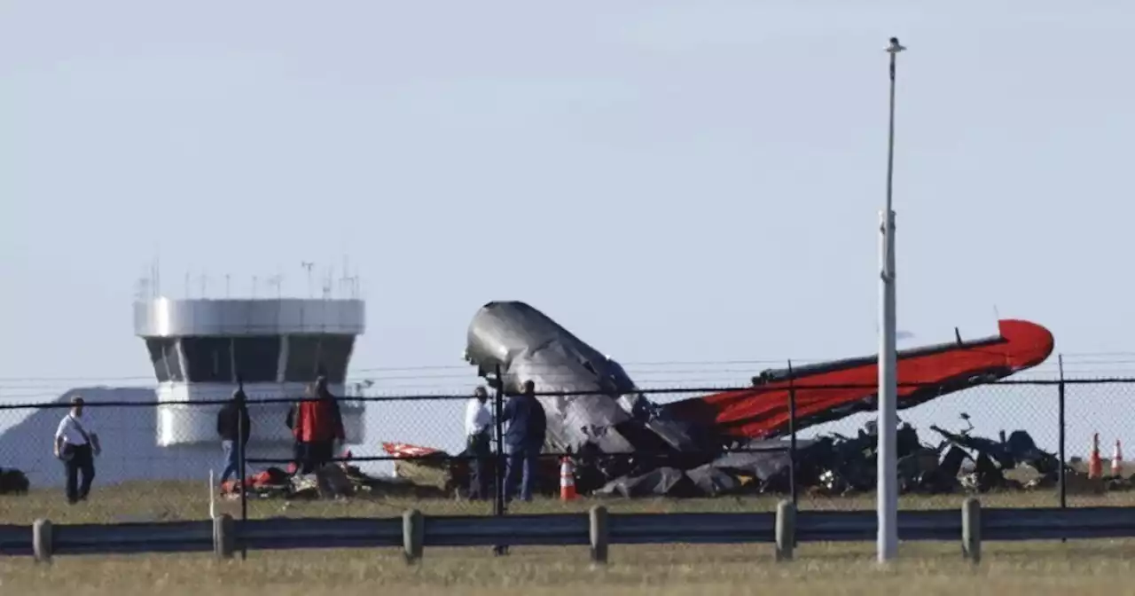 WATCH: Two planes collide mid-air during Wings Over Dallas air show