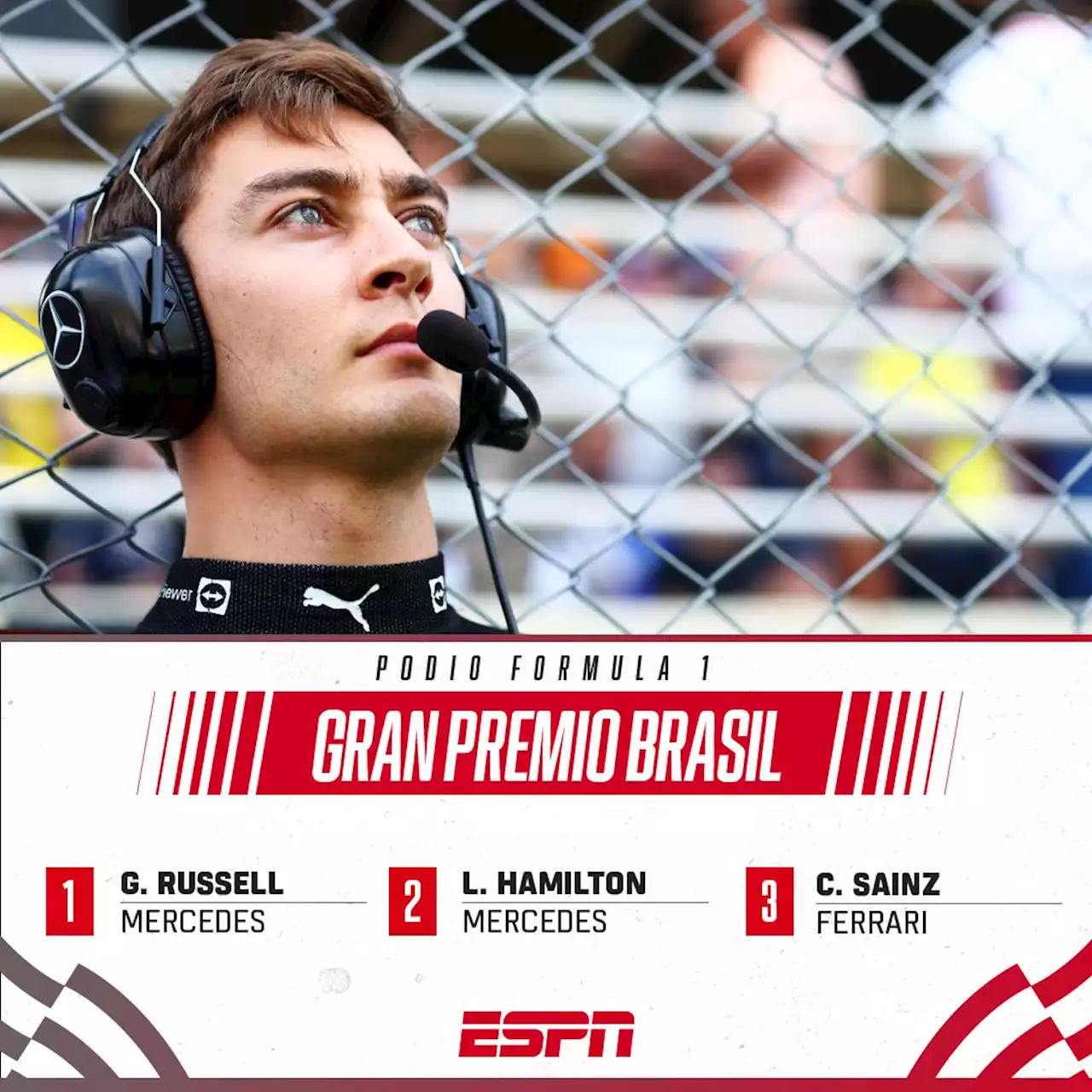 Así vivimos el GP de Brasil y la dramática caída de Checo Pérez al final