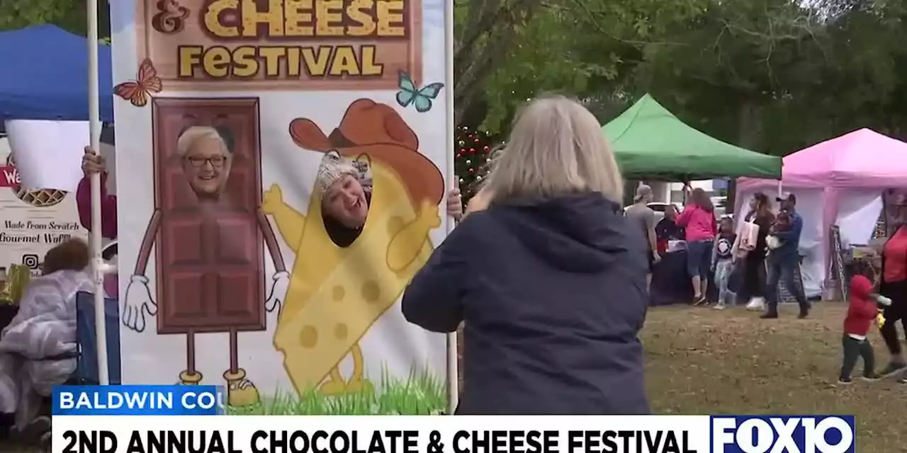 Attendees brave chilly weather for 2nd Annual Chocolate & Cheese Festival