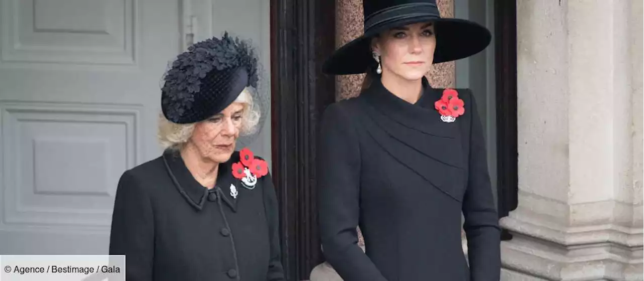 Kate Middleton au bord des larmes au côté de la reine Camilla : ce discret hommage à Diana remarqué - Gala