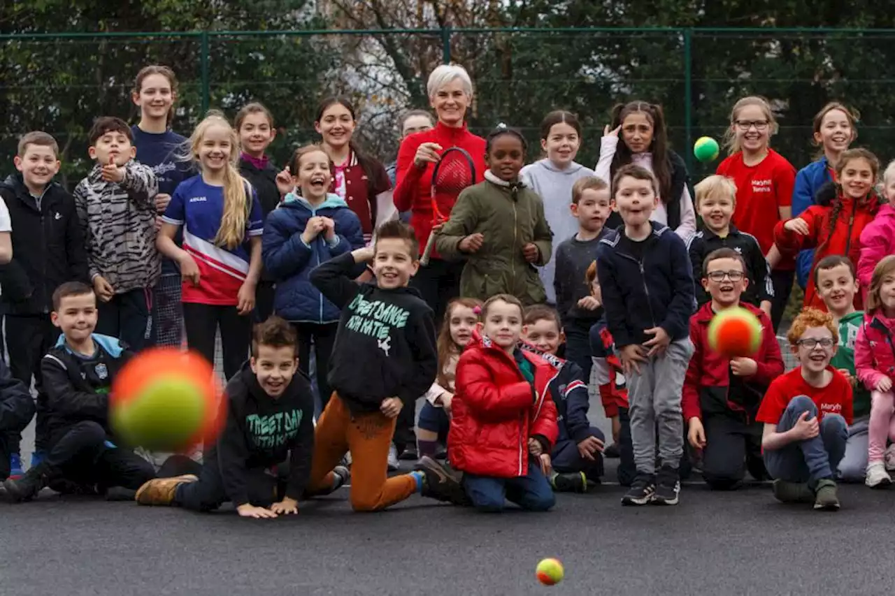 'Hidden gem': Judy Murray opens Glasgow's newest tennis courts after refurb