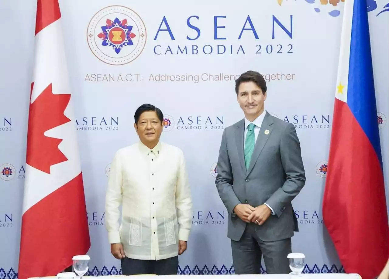 Marcos discusses economic cooperation, workers welfare with Canada's Trudeau