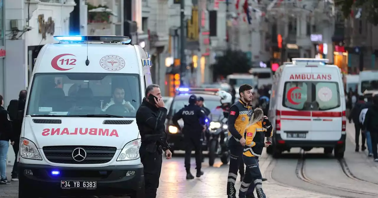 Istanbul: Six killed and more than 80 injured in explosion on busy street