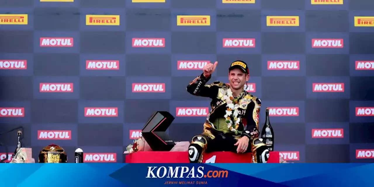 Kata-kata Pertama Alvaro Bautista Usai Jadi Juara Dunia WSBK 2022 di Mandalika