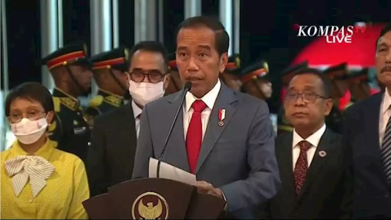 RI Resmi Jadi Ketua ASEAN 2023, Jokowi: Harus Tetap Jadi Kawasan Damai dan Junjung Nilai Kemanusiaan