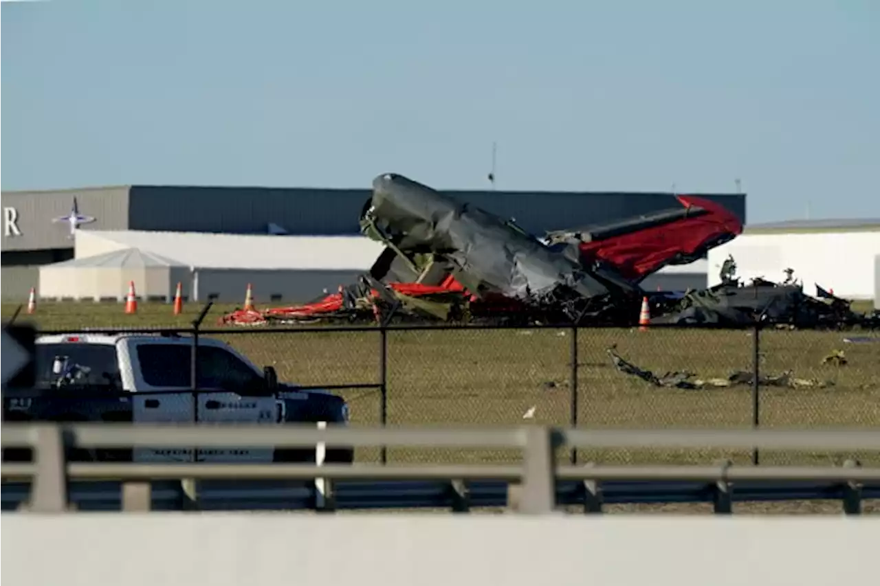 Two military planes crash mid-air during air show in Dallas, injuries unknown, officials say