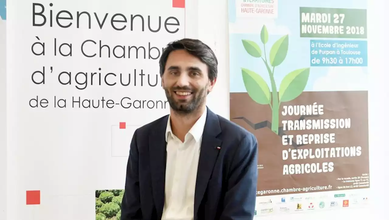 Toulouse : Sébastien Albouy, nouveau président de la chambre d'agriculture, s'attaque aux grands défis de la profession