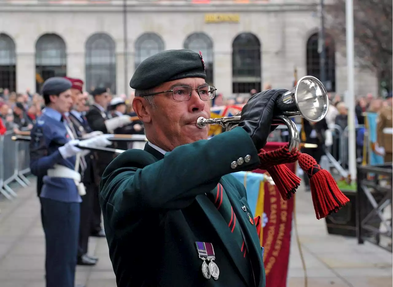 Look at some of the photo highlights from today's Remembrance Sunday parade