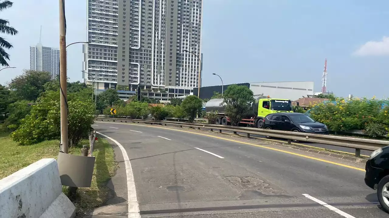 Banjir Surut, Tol Jakarta-Tangerang Bisa Dilalui Kendaraan