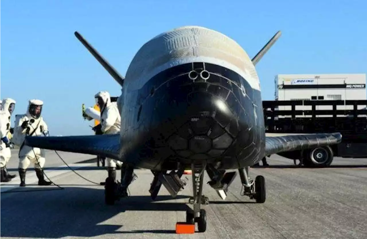 US military space drone returns to Earth after 908 days in orbit