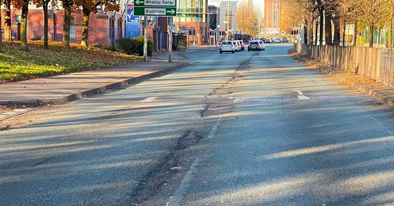 Potholes 'like canyons' on Princess Parkway are safe say Manchester Council