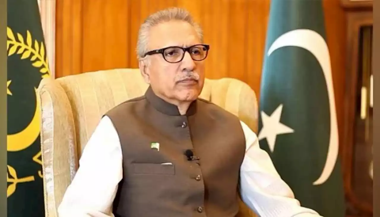 صدر پاکستان ڈاکٹر عارف علوی کی استنبول میں دھماکے کی مذمت