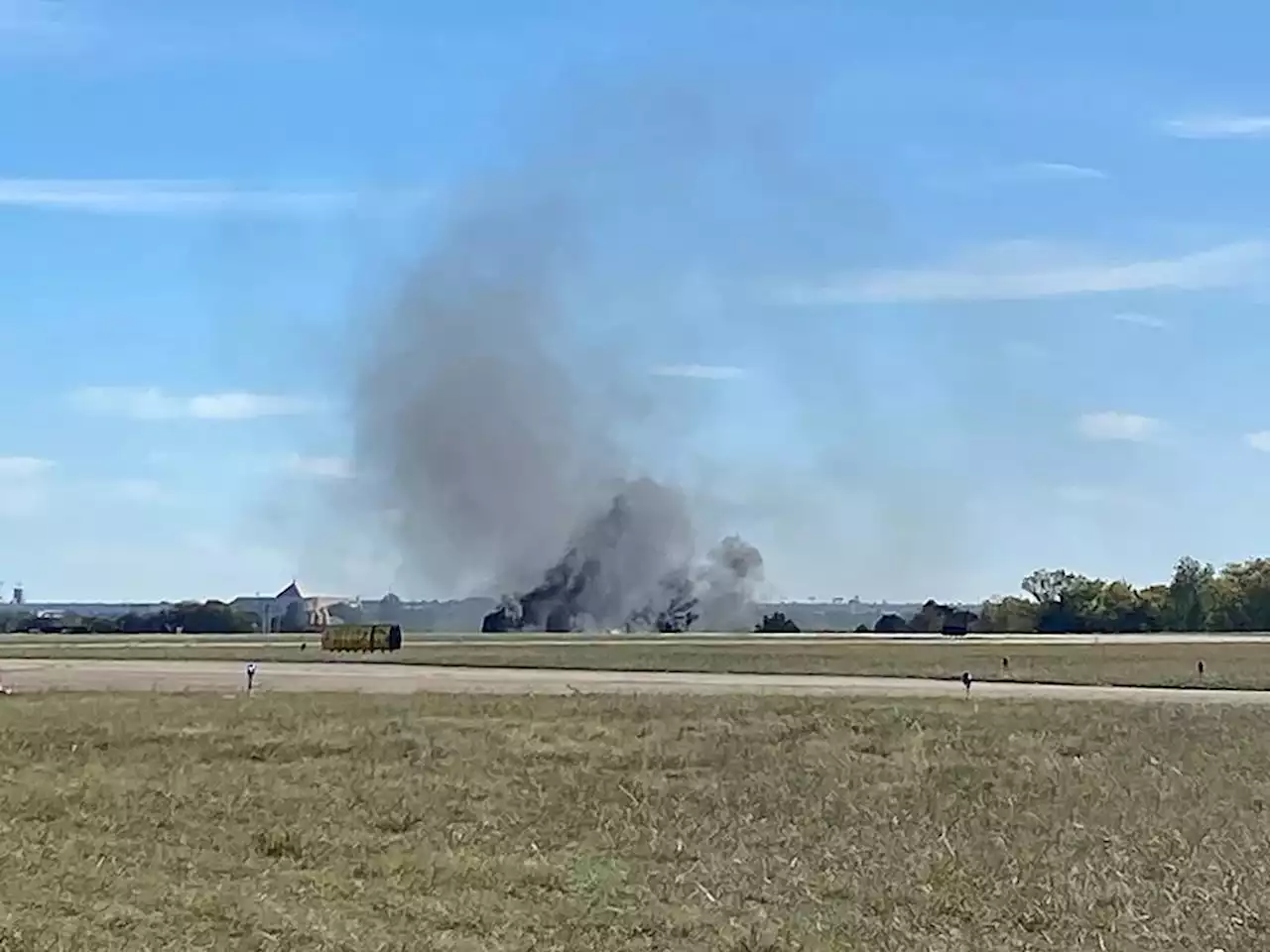 WATCH | Two WWII planes collide at Dallas air show in 'terrible tragedy' | News24