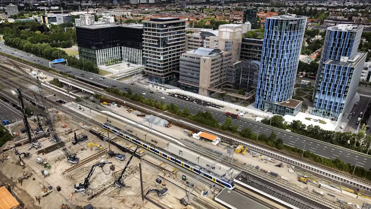 Komende twee weken geen treinen naar Amsterdam Zuid, minder rond Schiphol