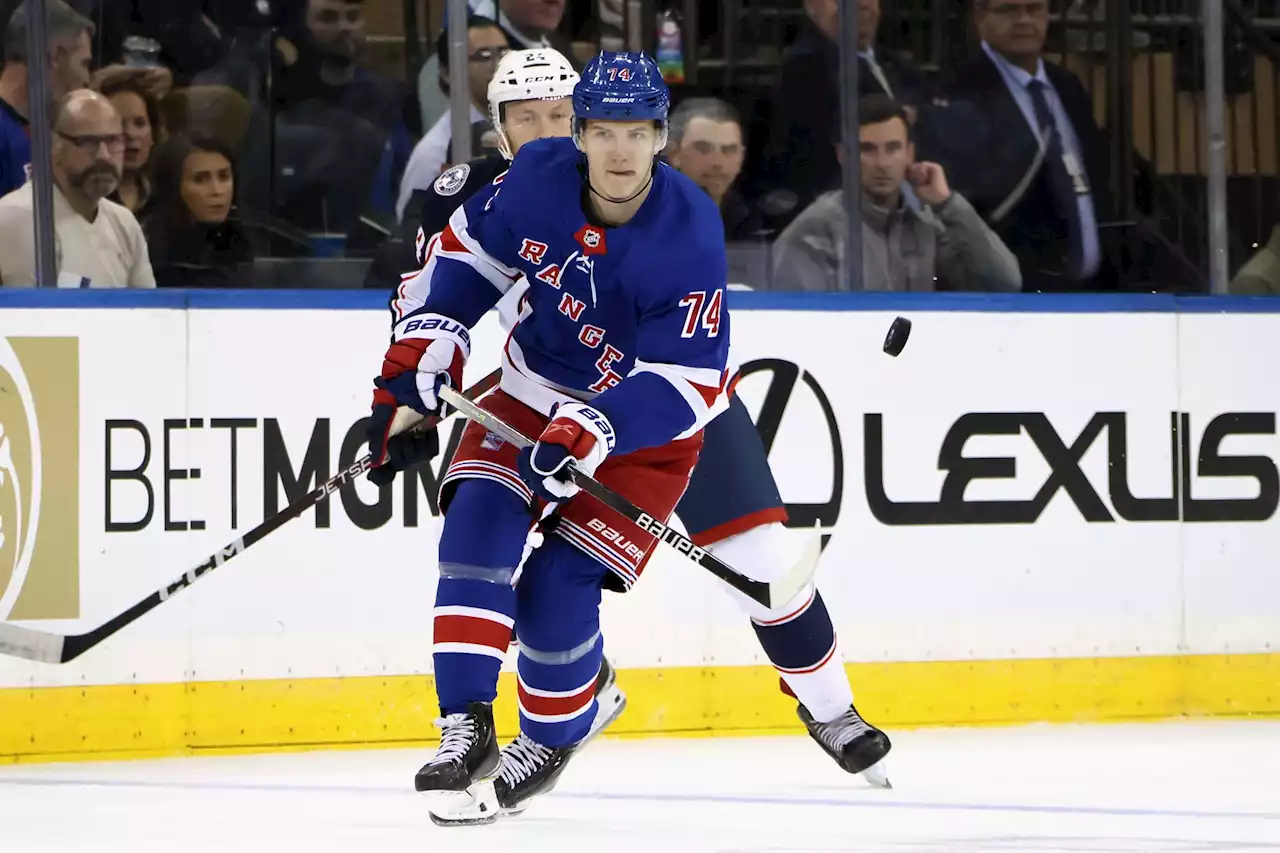 Rangers’ Vitali Kravtsov out for Predators clash with stomach bug