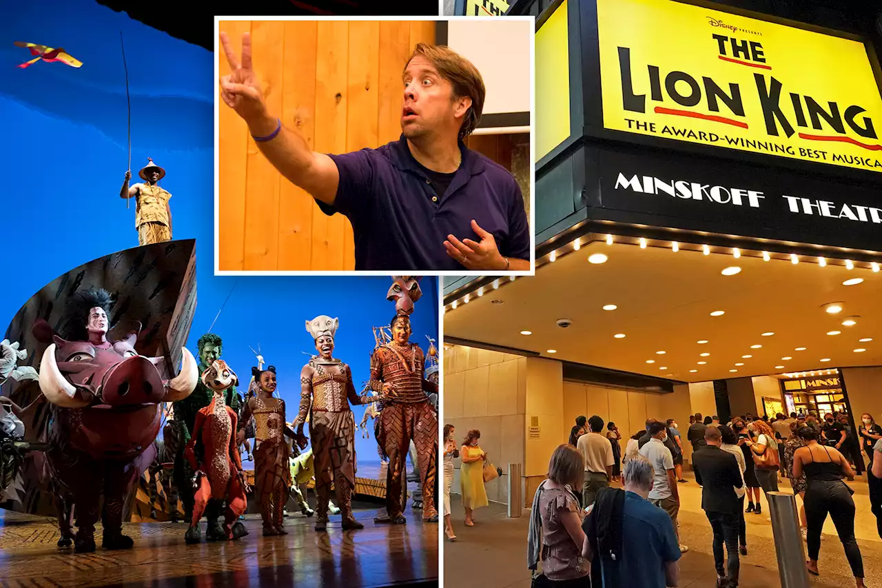 White ‘Lion King’ sign-language interpreter says he was ousted over skin color