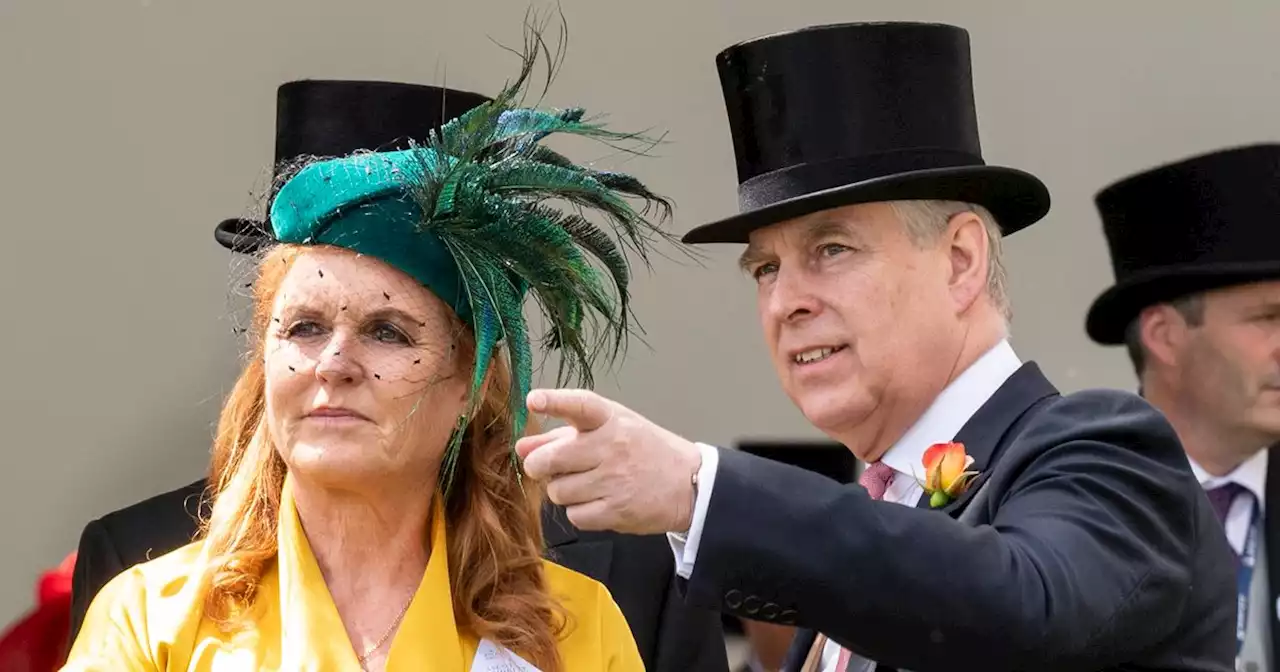 Prince Andrew and Sarah Ferguson donating leftover food to help families