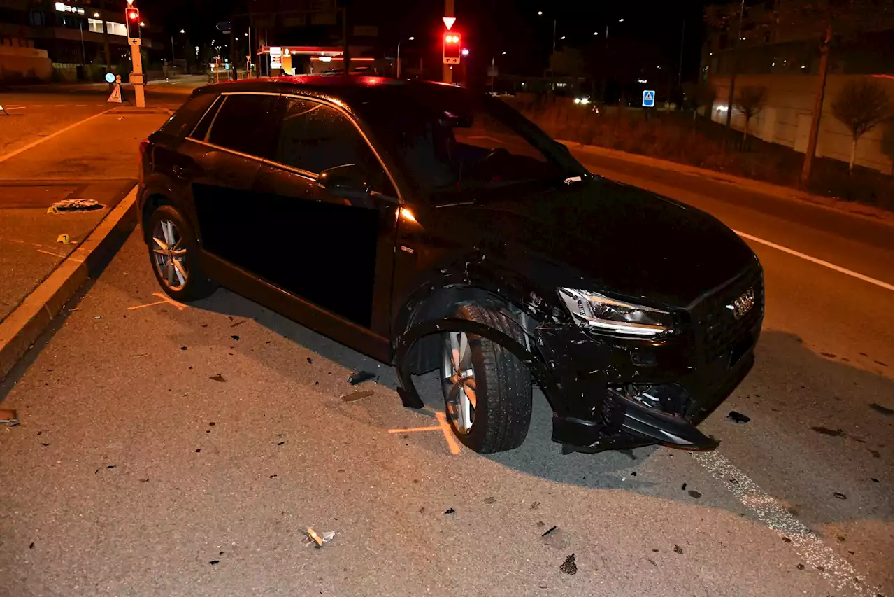 Chur GR: Betrunkener (22) entfernt sich von der Unfallstelle