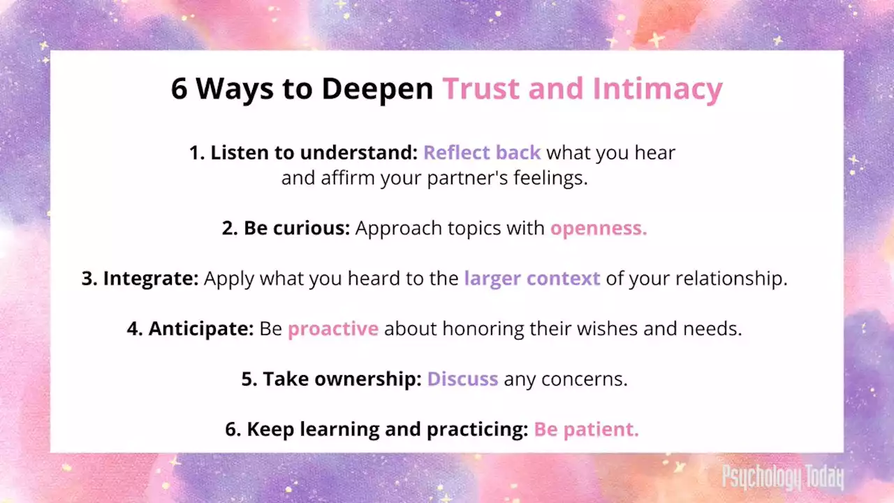 6 Ways to Build Intimacy and Trust