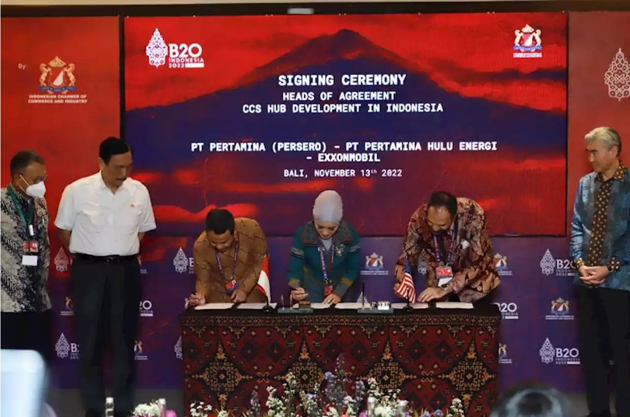 Pertamina–ExxonMobil Perkuat Kerja Sama Dekarbonisasi Kejar Target Nol Emisi 2060 |Republika Online