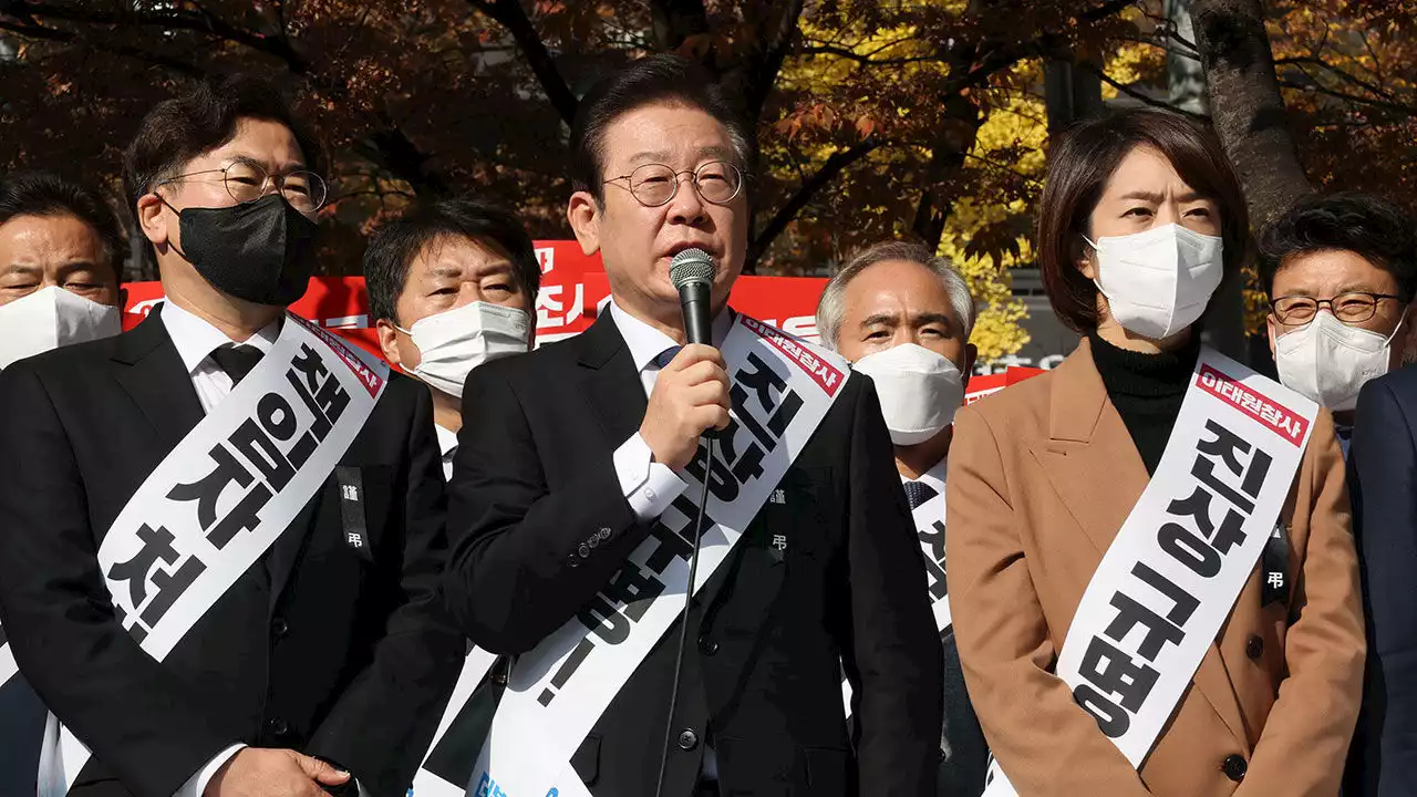 이재명 '참사 현장 인력 심리치료 지원 명문화해야'