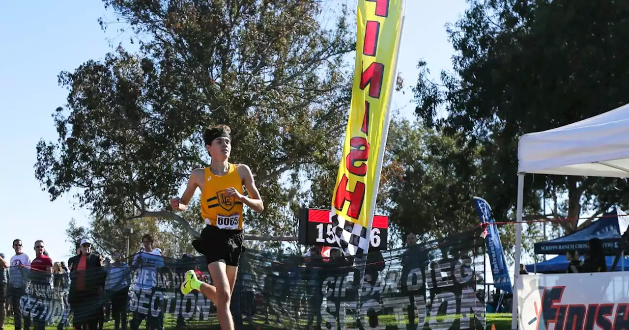 Micah Sanchez and Liberty Charter earn first banners in school history at CIF cross country championships